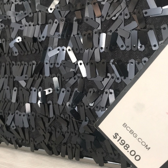 BCBG sequins clutch purse - Picture 6 of 8